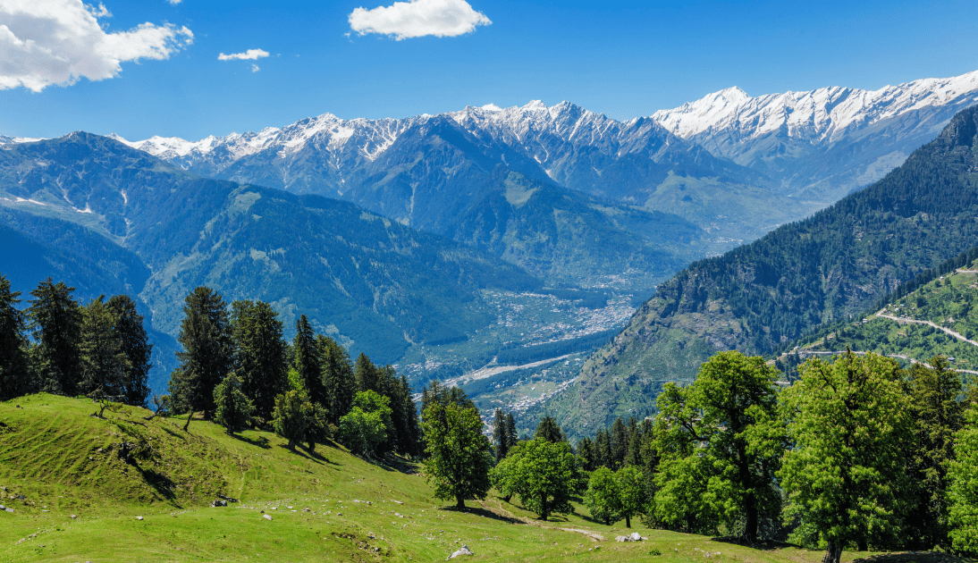 Char Dham yatra scenic banner